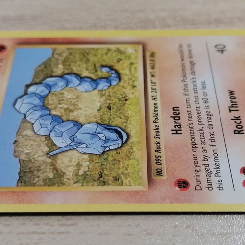 Pokémon Onix Evolutions 2016 card new