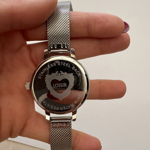 Loisir women's silver watch like new