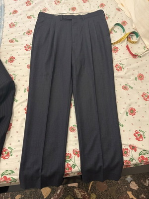Cerruti 1881 vintage men's suit pants dark blue like new