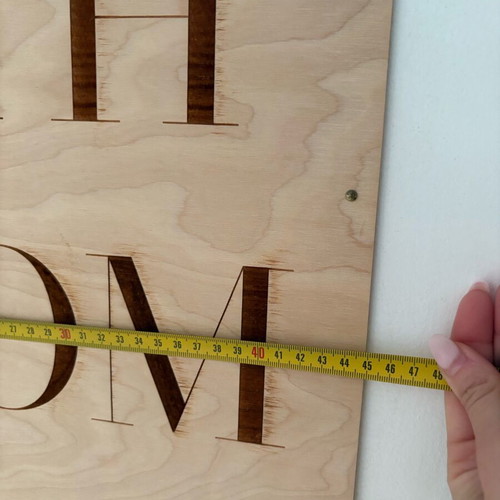 Carved sign like new, ideal for shop or home