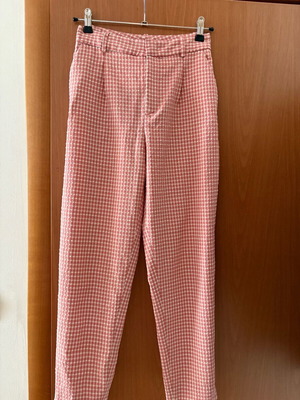 Pink Zara pants XS like new, cool fabric