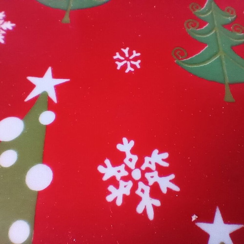 Ceramic Christmas Platter with Spatula like new