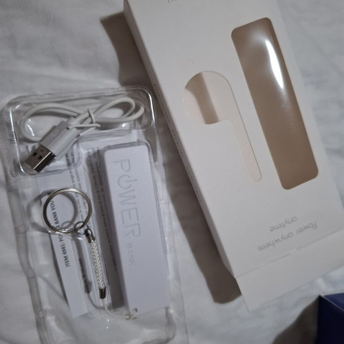 Power bank 1200mAh capacity, new