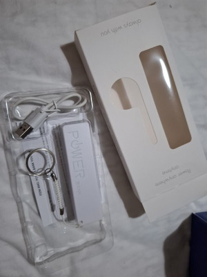 Power bank 1200mAh capacity, new