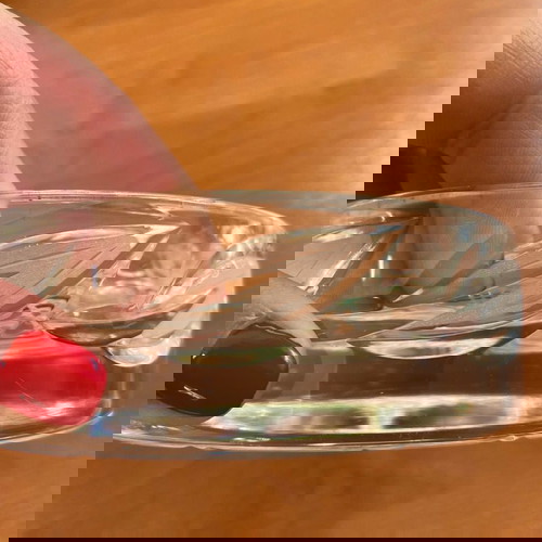 Vintage κρυστάλλινο τασάκι Rogaska σαν καινούργιο