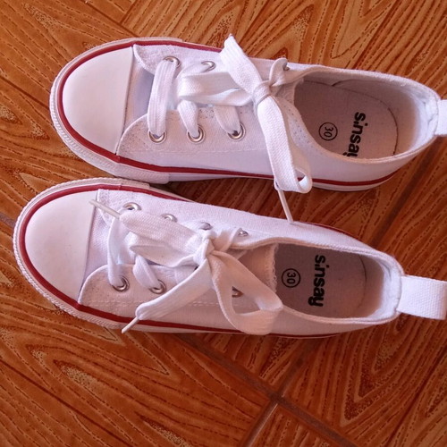 White starakia sneakers size 30 like new, unused