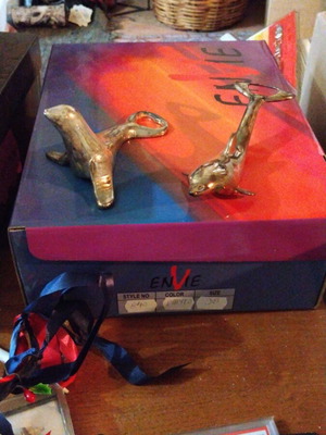 Metal Dolphin-Shaped Bottle Openers New Inspired by Minoan Frescoes