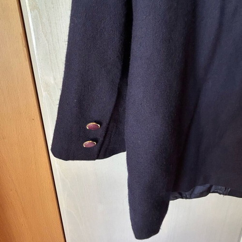 Winter jacket size 50 like new, dark blue, made of virgin wool