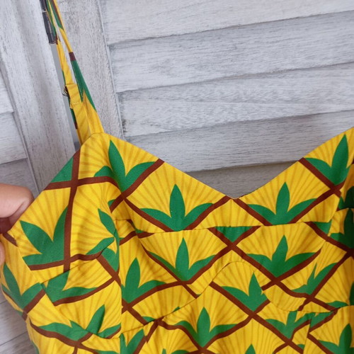 We Are small midi cotton dress, colorful