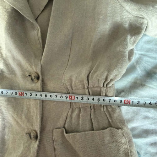 Rouge Vila linen dress M like new, beige