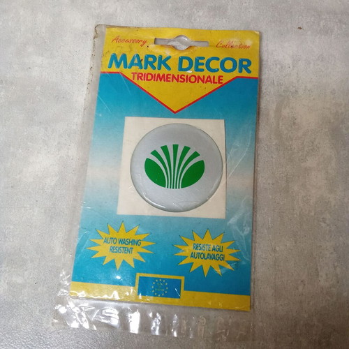 Vintage Daewoo Mark Decor car sticker 1990s like new