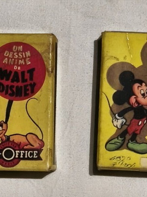 Mickey movies like new, authentic for super 8 camera, set of 2