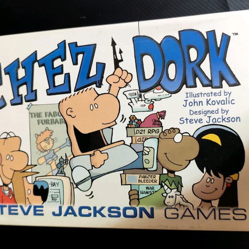 Chez Dork board game like new, Steve Jackson games