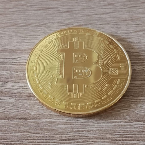 Bitcoin token commemorative medal like new, set of 3 pieces