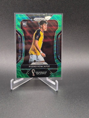 2022 Panini Prizm World Cup Qatar Green Wave Piero Hincapie #83 Rookie RC used