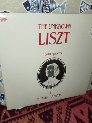 Liszt The Unknown Liszt vinyl record used, classical