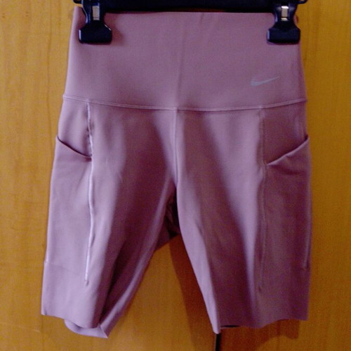 Nike pink biker shorts, size small