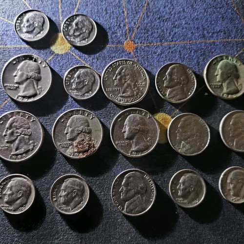 American coins like new