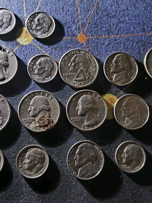 American coins like new