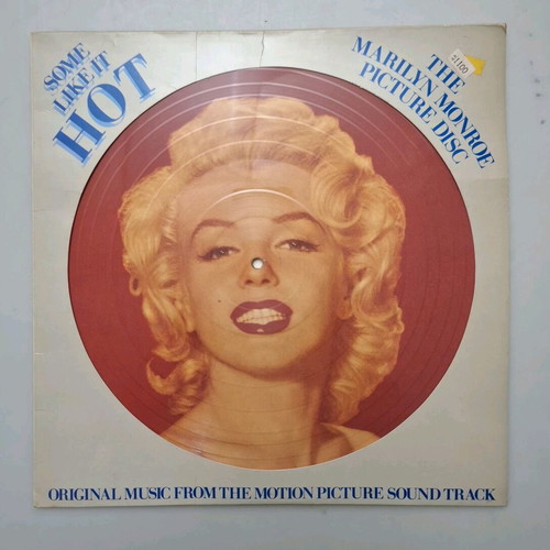 Marilyn Monroe record like new with soundtrack from Some Like It Hot