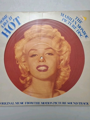 Δίσκος της Μέριλιν Μονρόε σαν καινούργιος με σάουντρακ από Μερικοί το προτιμούν ζεστό