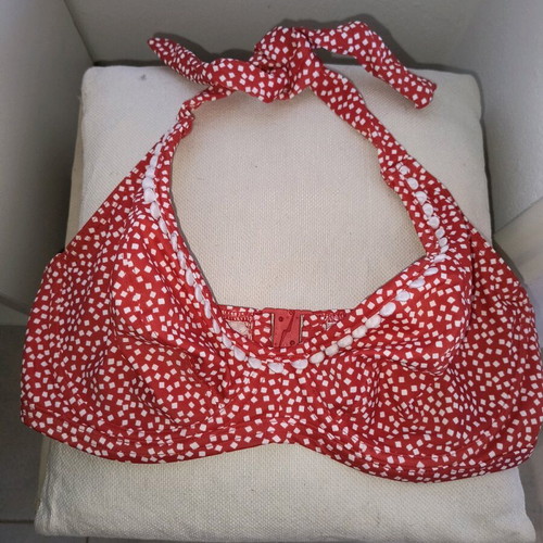 Freya pin up bikini top like new, size 70E