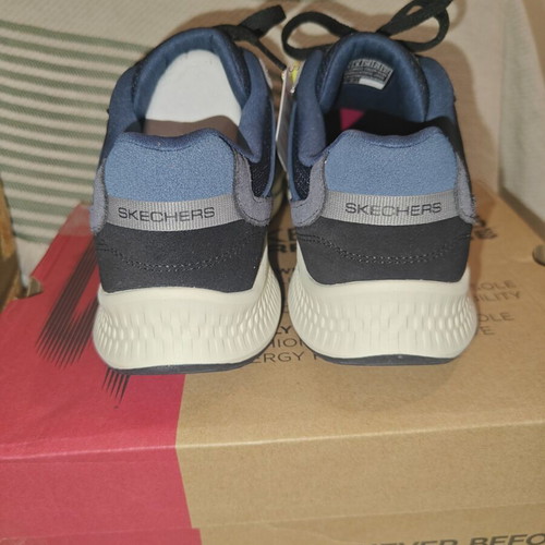 Skechers GO RUN Consistent 2.0 athletic shoes new, black and blue