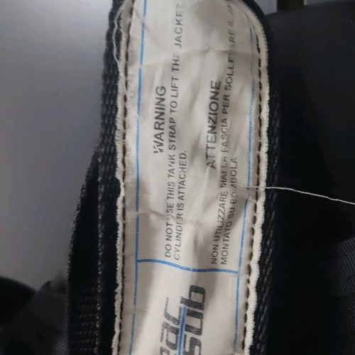 Seac Pro 1000 BCD diving jacket used