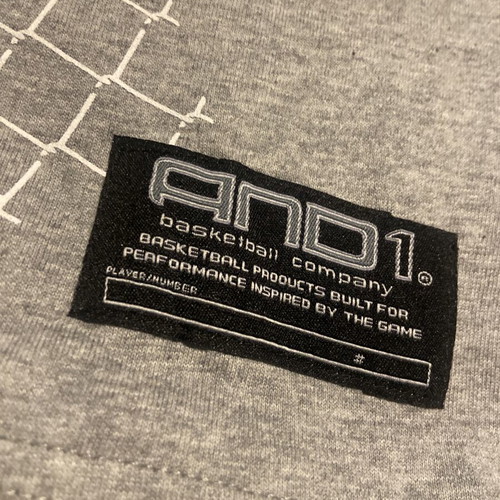 AND1 T-shirt pack, 2 pieces, small and XL, grey and green