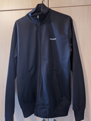 Carhartt WIP black track jacket, medium