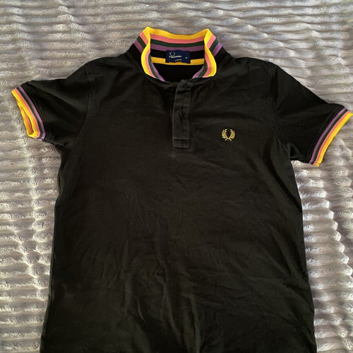 Fredperry polo shirt used, size M, black