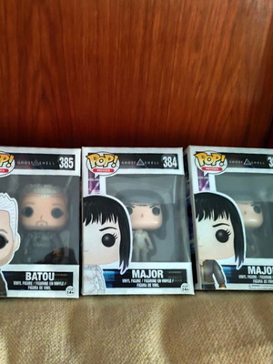 Συλλεκτικές φιγούρες Funko Pop! Movies Ghost In The Shell καινούργιες, σετ 3 τεμαχίων