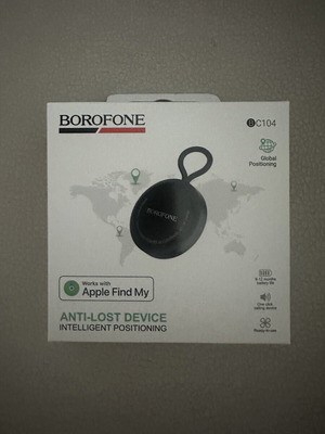 Borofone BC104 Anti-Lost Device compatible with Apple Find My, sealed