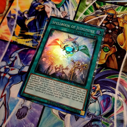 Spellbook of Judgment RA01 Collector's Rare Yu-Gi-Oh! card