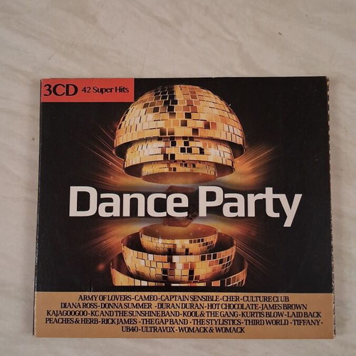 Dance Party 3 CD collection used, 42 super hits