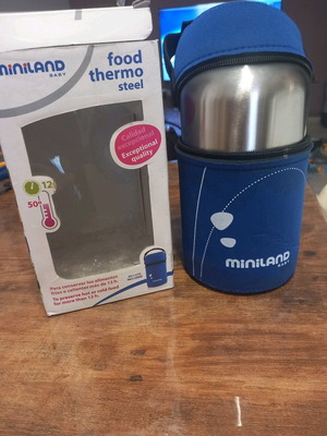 Miniland food thermo used for hot and cold meals
