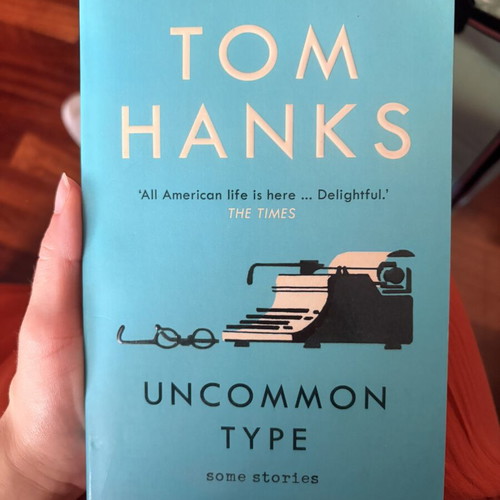 Uncommon Type by Tom Hanks book like new, Greek language