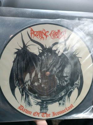 Rotting Christ Dawn Of The Iconoclast 7 inch vinyl record used