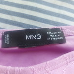 Bikini bottom Mango like new, embossed design, purple