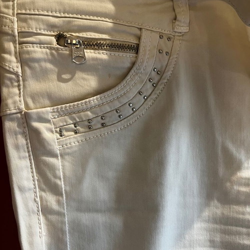 Mavi (Sophie) beige pants like new with beads, size 28/28