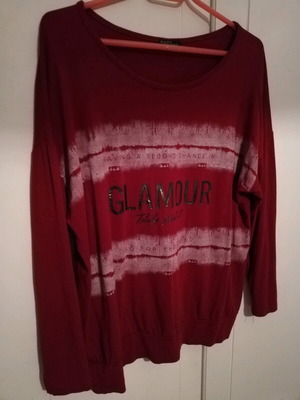 Women's blouse like new, size XXL, black