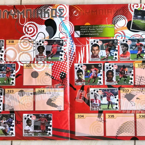 European League 2011-2012 album in almost like new condition