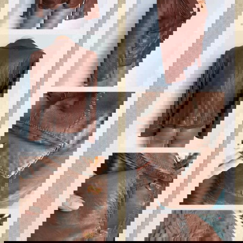 Δερμάτινο γυναικείο μπουφάν Arma από αρνίσιο δέρμα σαν καινούργιο