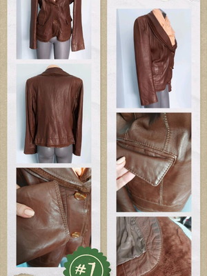 Δερμάτινο γυναικείο μπουφάν Arma από αρνίσιο δέρμα σαν καινούργιο