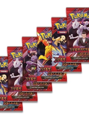 Booster packs Scarlet&Violet Destined Rivals TCG καινούργια, σετ 6