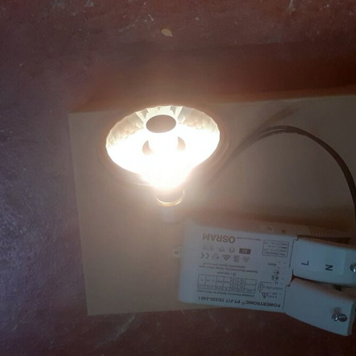 Philips Master Colour lamp set used with Osram starter and socket