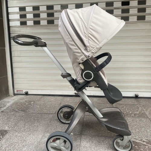 Stokke Xplory baby stroller used, ergonomic adjustable height