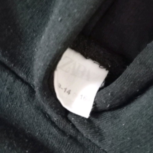 Black hoodie Zara like new, size S