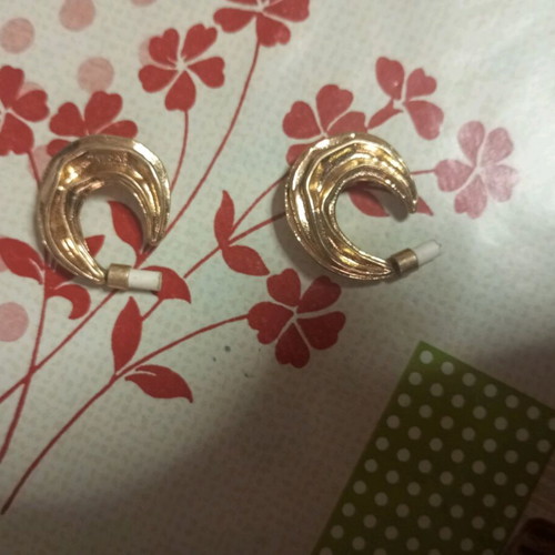 Zara gold-plated earrings like new