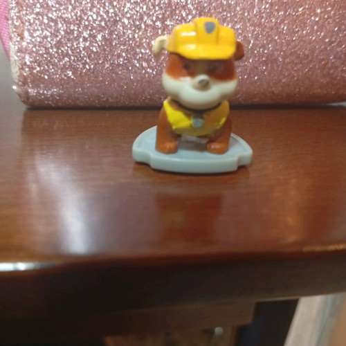 Rubble figure from Paw Patrol like new